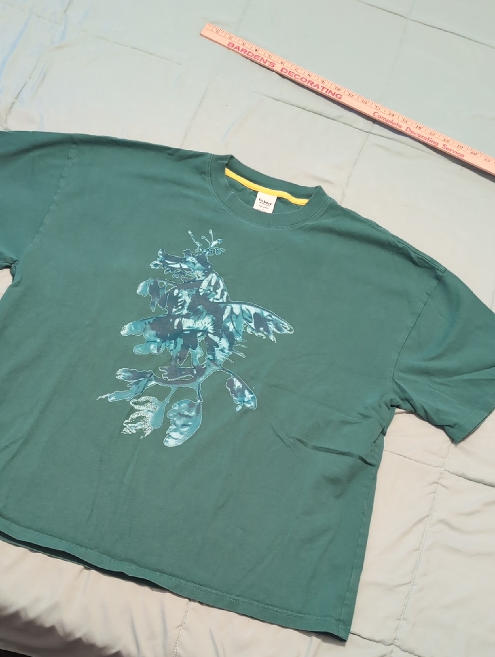 Bonobos Teal Crewneck Tee